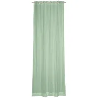 Schöner Wohnen Ösenvorhang, Grün, 140x1x250 cm, Oeko-Tex® Standard 100,