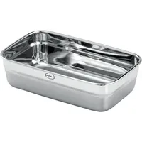 Rösle FLEXX 2GO Dose eckig silber 19,1 x 11,7