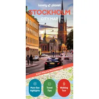 Lonely Planet Stockholm City Map: