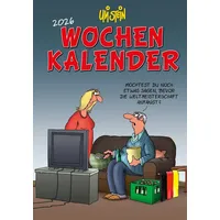 Lappan Verlag Uli Stein Wochenkalender 2026: Taschenkalender mit Spiralbindung