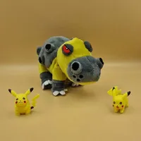 Pokémon Hippowdon Sitting Cuties Plush - 9.5 cm