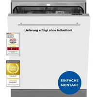 GGV Exquisit Exquisit START Einbaugeschirrspüler 60 cm, vollintegriert, 12
