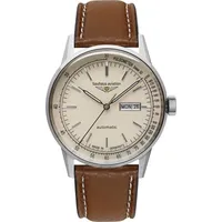 Bauhaus 2366-5 Herrenuhr Aviation Automatik 42mm 10ATM