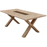 Wohn-Concept Donna 200 x 78 x 100 cm braun