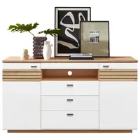 Wohn-Concept Fresno 175 x 97 x 47 cm weiß