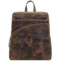 GREENBURRY Vintage Daypack Leder 34 cm braun