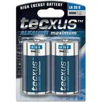 Tecxus LR20 2-BL Einwegbatterie D Alkali