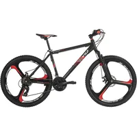 WYLD Mountainbike Hardtail 26'' Sharp 21 Gänge Schwarz