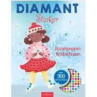 ArsEdition Diamantsticker Anziehpuppen – Wintertraum