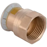 Geberit Mapress Kupfer Übergang mit IG Gas, Rg d54-Rp2