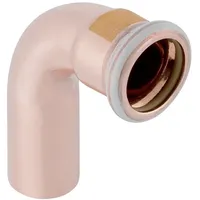 Geberit Mapress Kupfer Bogen mit Einschubende, Gas, 90 Grad,