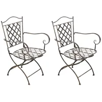 CLP 2er Set Stühle Adara bronze