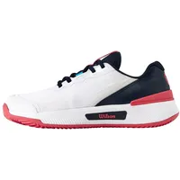 Wilson Intrigue Pro Clay Tennisschuh, White/Navy Blazer/Dubarry, 38 EU