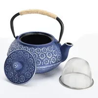 Webao Teekanne aus Gusseisen mit Edelstahl Siebeinsatz, 1000ml Tee