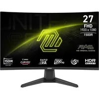 MSI MAG 276CFDE E20 Gaming Monitor - 200Hz, 0,5ms