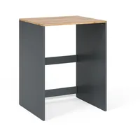 Vicco Waschmaschinenschrank Viktor, Anthrazit/Goldkraft Eiche, 68 x 88.2 cm,