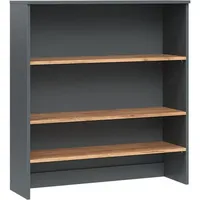 Vicco Badschrank Viktor, Anthrazit/Goldkraft Eiche, 93.6 x 100.4 cm