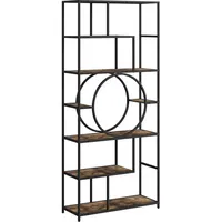 Vicco Raumteiler Fyrk 80 x 180 cm Schwarz/Antikholz