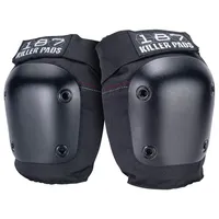 187 Killer Pads Killer Pads Schutzausrüstung Kneepads Fly, Schwarz,