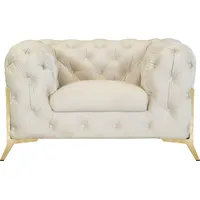 Home Affaire Chesterfield-Sessel Amaury Polyester 125 x 75 x