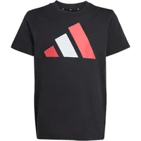 Adidas Essentials T-Shirt Kinder - Black/Pure ruby/white