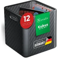 Novaliv Novaliv, 12x Box 30x30x30 cm Kunststoff Boxen für