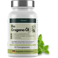 Exvital Bio Oregano Öl, 60 Flüssigkapseln Kapseln