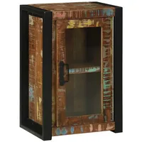 VidaXL Badezimmer Wandschrank Mehrfarbig 40x30x60 cm Massivholz Altholz