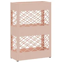 VidaXL Regenschirmständer Rosa Metall Standard Dekorative Intarsien