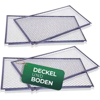 Novatool Novatool, Komposter + Gartensack, Garten-Komposter Deckel und Boden,