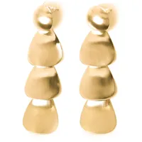 COLLEZIONE ALESSANDRO Ohrstecker Senta " in golden | Gr.: