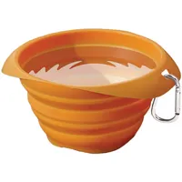 Kurgo Collaps-A-Bowl Faltbarer Hundenapf, tragbar, Reisenapf, Futterschale und Wasserschale,