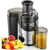 HOUSNAT Entsafter Gemüse und Obst, Max 800W Juicer Machine
