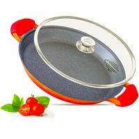 INTIGNIS INTIGNIS® 36 cm Paellapfanne mit Glasdeckel • GREBLON®