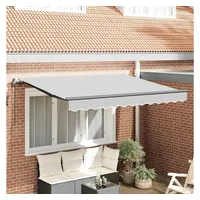 VidaXL Markisenrahmen 3 x 2 m schwarz