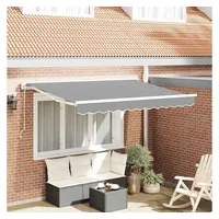 VidaXL Markise elektrisch 2,5 x 2 m weiß