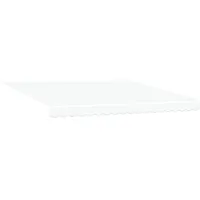 VidaXL Manuelle Einziehbare Markise Weiß 400x350 cm