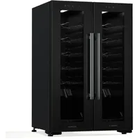 Klarstein Shiraz Weinkühlschrank 2 Zonen - 24 Flaschen, Freistehend,