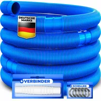 Kesser KESSER® Poolschlauch Schwimmbadschlauch mit Muffen Solarschlauch für Pool