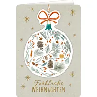 Coppenrath Verlag Weihnachtskarte m. Kuvert - Merry Christmas (Cozy