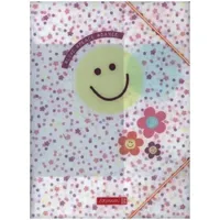 Brunnen Sammelmappe Happy Hippie DIN A4 gelb, orange, violett,