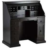 MiaMöbel Mexico Sekretär - groß Massivholz Pinie Kolonialstil Mexiko