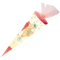 NESTLER Schultüte Mr. & Mrs. Panda Schulfuchs rund mit