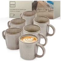 Sänger Kairo Kaffeebecher 0,42 l Grau 6 St.