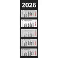 Adina 2026 Adina Wandkalender Fünfmonatskalender mit Tagesanzeiger 110x33cm