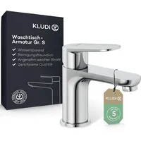 Kludi X1 Waschtischarmatur 322900575 ohne Ablaufgarnitur, chrom
