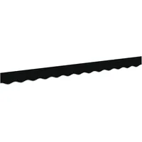 VidaXL Markisen-Baldachin für 2,5 m Rahmen Schwarz 2,3x0,2 m