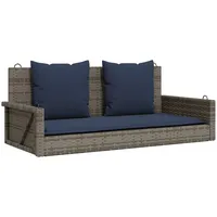 VidaXL Schaukelbank 119 x 56 x 48 cm Grau