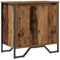 VidaXL Badezimmerschrank Altes Holz 60x35x50 cm