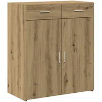 VidaXL Stauraum Schrank Artisan Eiche 80x42.5x93.5 cm Holzwerkstoff